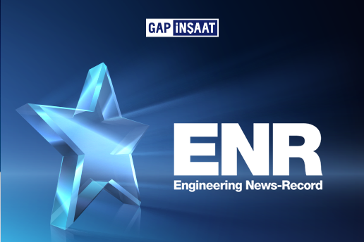 Gap İnşaat ranks 142nd in the ENR 2025 List